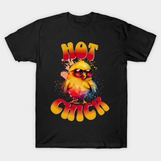 Hot Chick - Silly Chicken T-Shirt